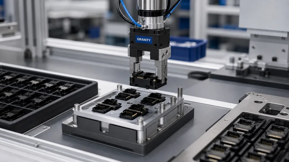 PCB and connector handling application scene