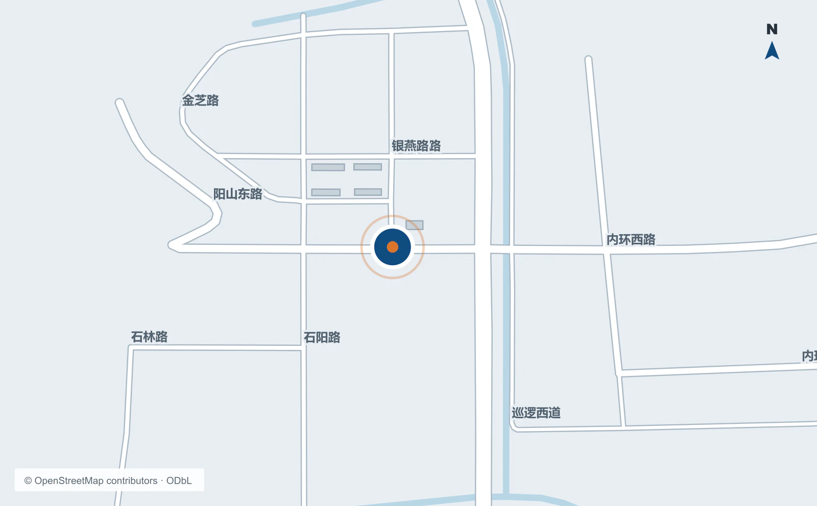 Map of GRANITY's engineering and operations address in Suzhou, China